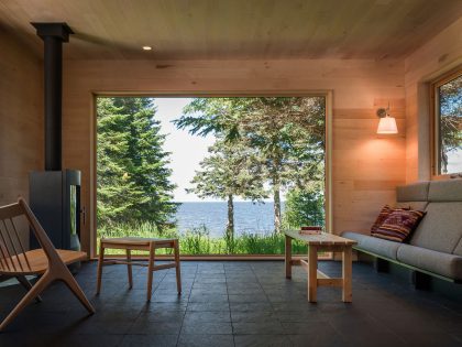 An Elegant Contemporary Family Retreat in Herbster, Wisconsin by Salmela Architect (15)