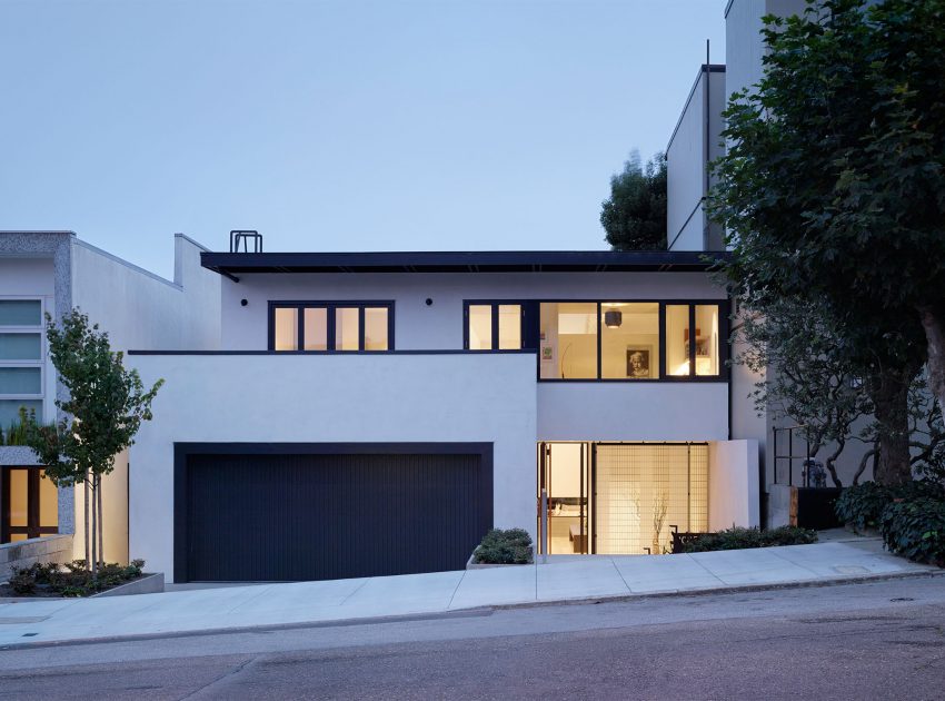 An Elegant Contemporary Home Made by Concrete, Wood, Glass, Steel and Diffused Light in San Francisco by Aidlin Darling Design (1)