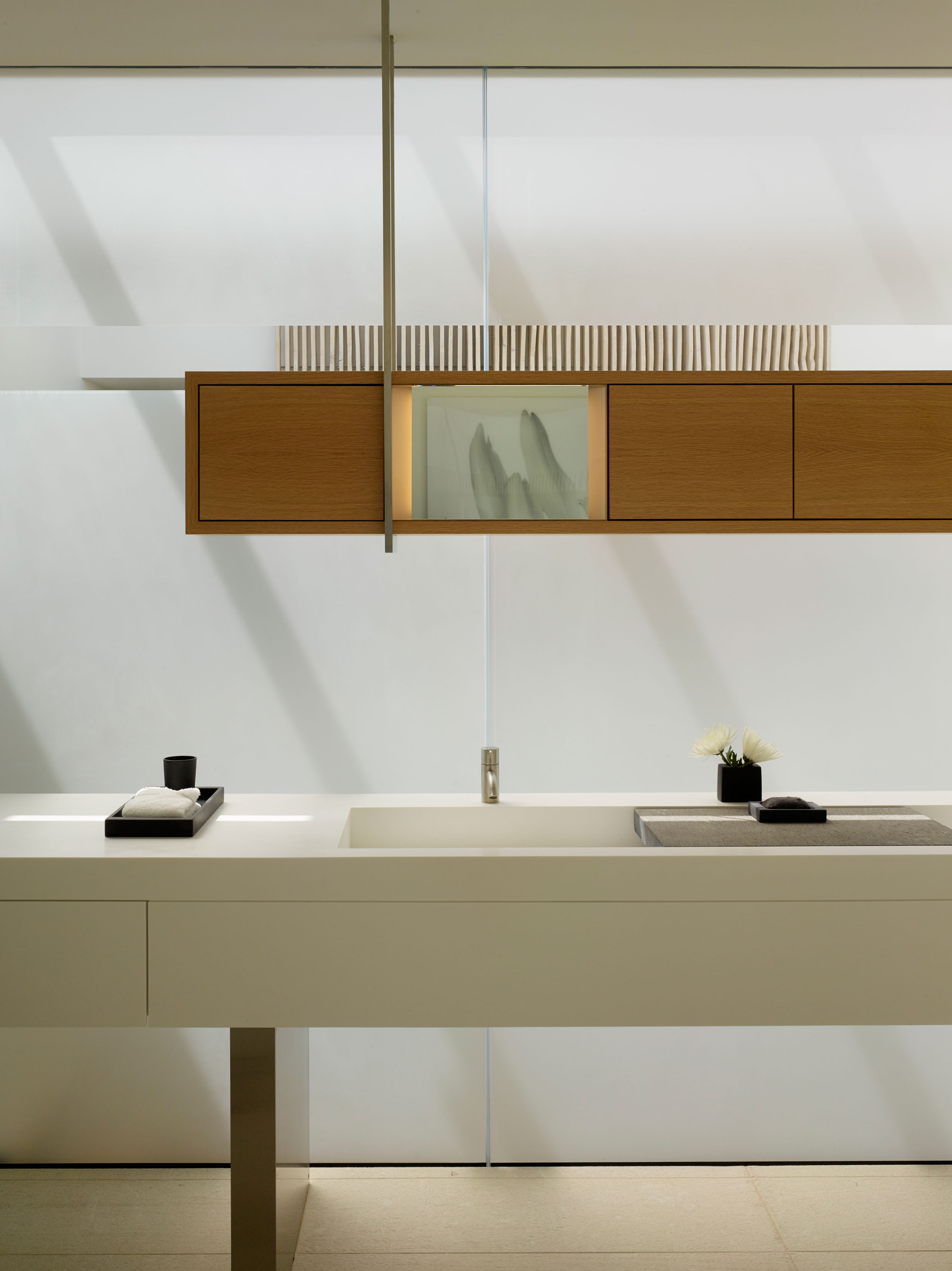 An Elegant Contemporary Home Made by Concrete, Wood, Glass, Steel and Diffused Light in San Francisco by Aidlin Darling Design (14)