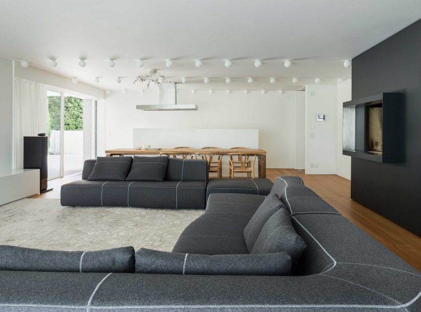 An Elegant Contemporary Home for a Couple with Three Children in Treviso by Zaetta Studio (9)