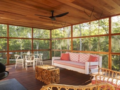 An Elegant Contemporary Home in the Woods for a Young Family of Five in Southampton by Rangr Studio (10)