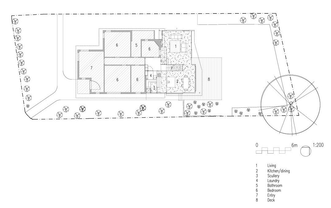 An Elegant Contemporary Home with Faceted Window Recesses in Sandy Bay by Preston Lane Architects (10)