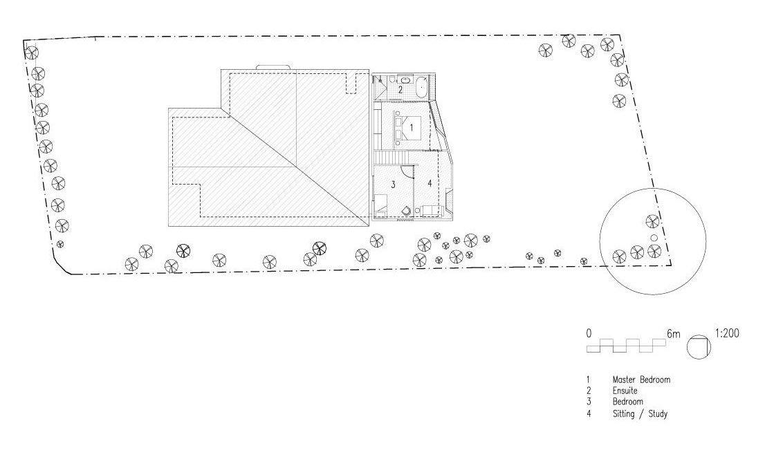 An Elegant Contemporary Home with Faceted Window Recesses in Sandy Bay by Preston Lane Architects (11)