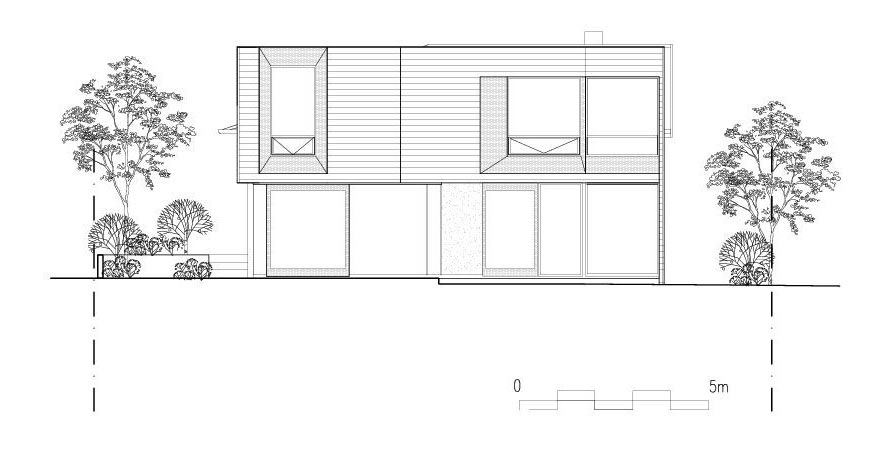 An Elegant Contemporary Home with Faceted Window Recesses in Sandy Bay by Preston Lane Architects (12)
