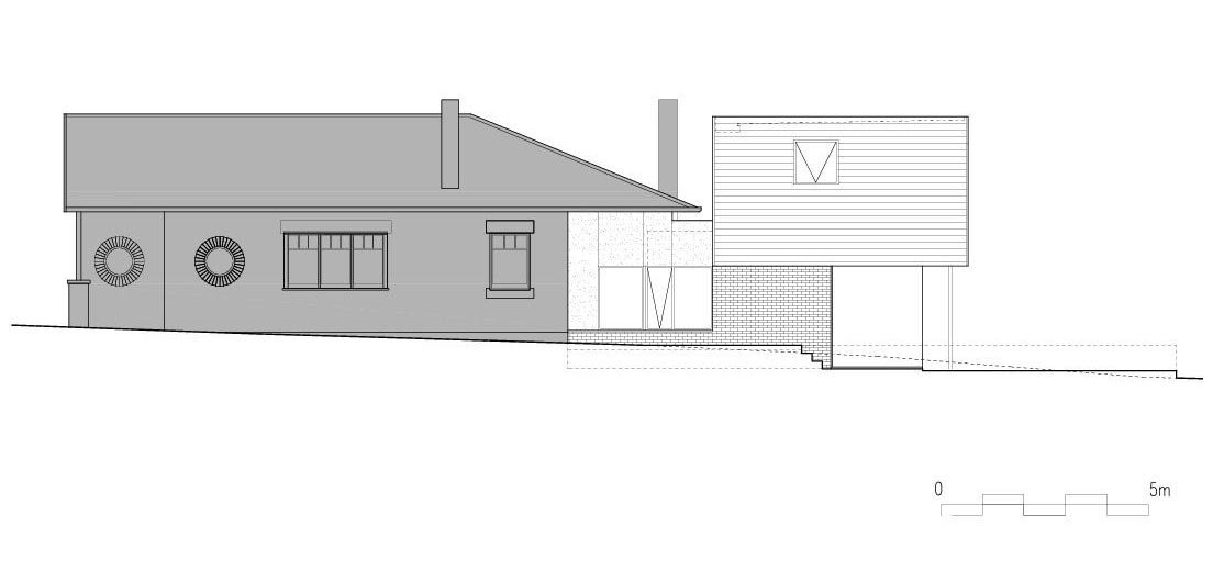 An Elegant Contemporary Home with Faceted Window Recesses in Sandy Bay by Preston Lane Architects (13)