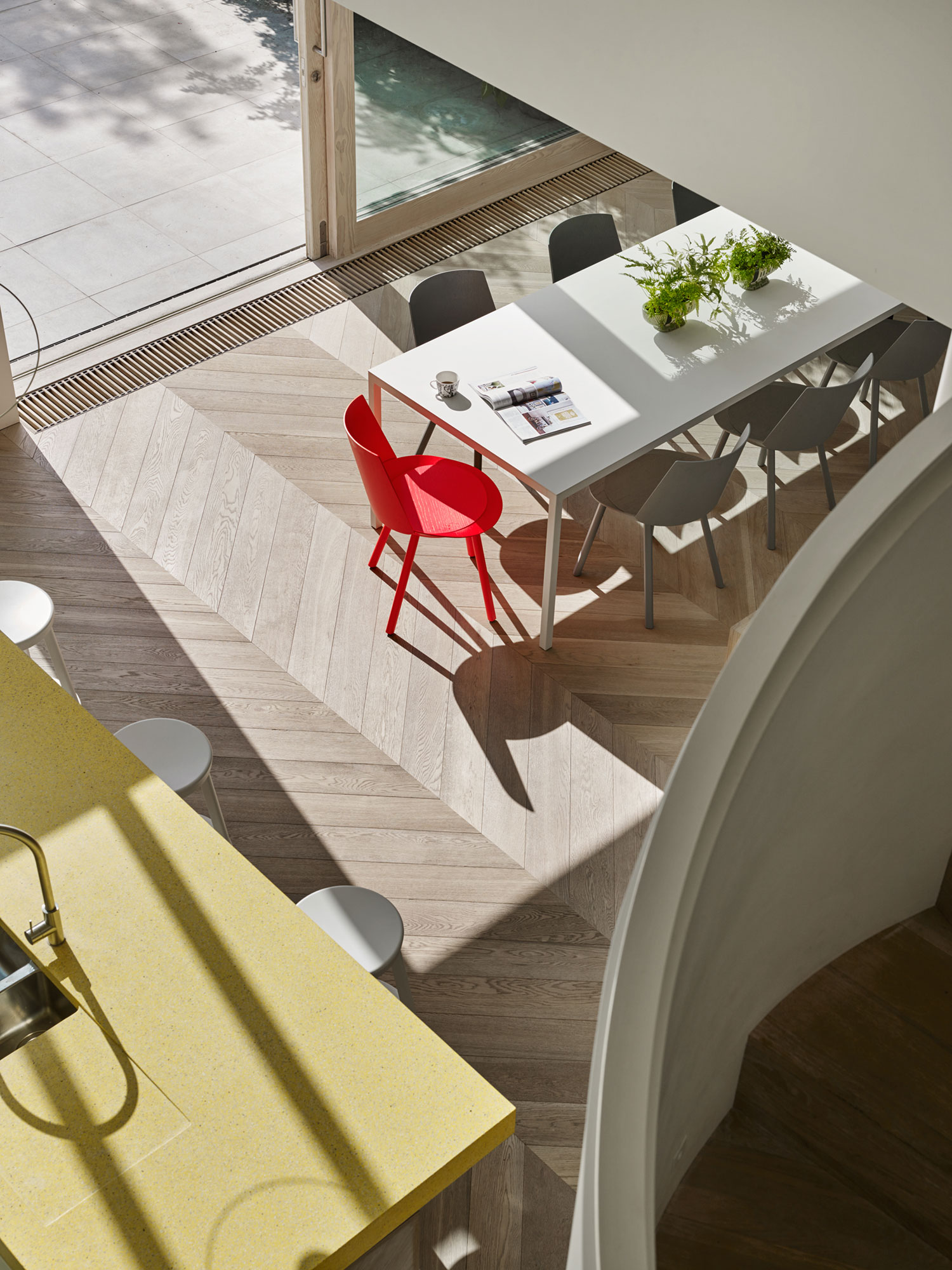 An Elegant Contemporary Home with Striking Edwardian Style in London by Andy Martin Architecture (15)