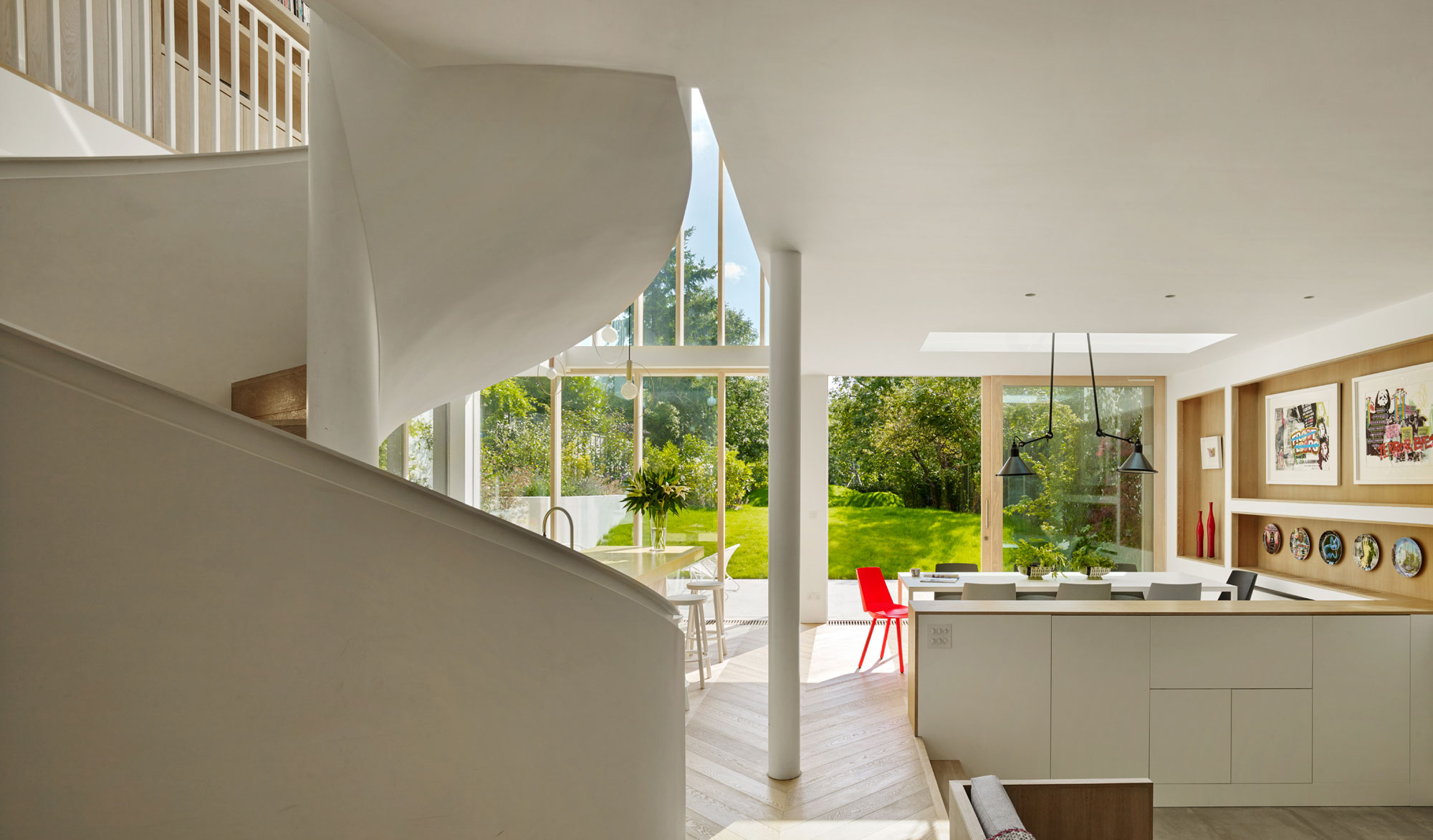 An Elegant Contemporary Home with Striking Edwardian Style in London by Andy Martin Architecture (17)