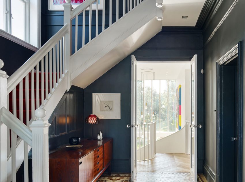 An Elegant Contemporary Home with Striking Edwardian Style in London by Andy Martin Architecture (21)