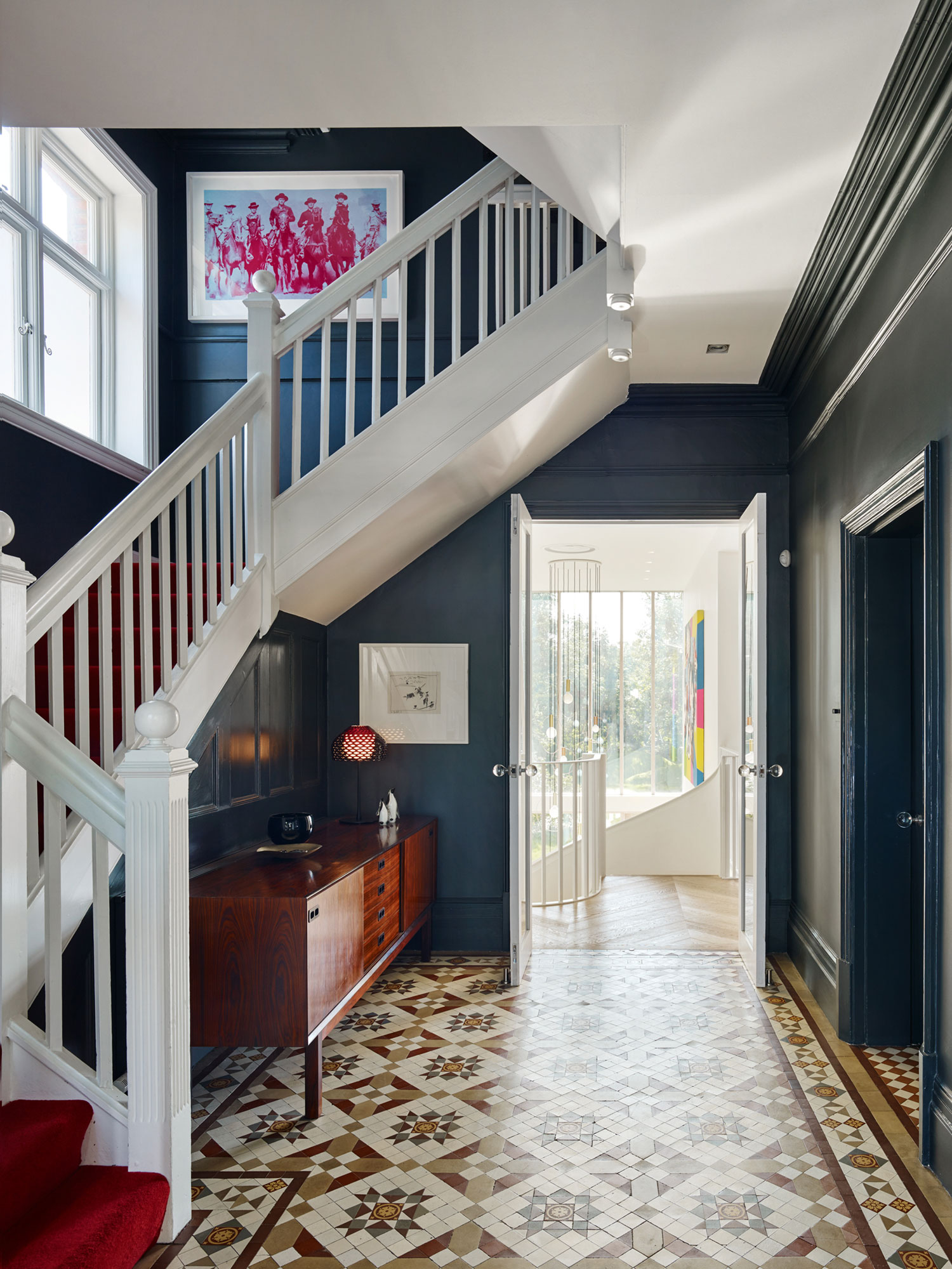 An Elegant Contemporary Home with Striking Edwardian Style in London by Andy Martin Architecture (21)