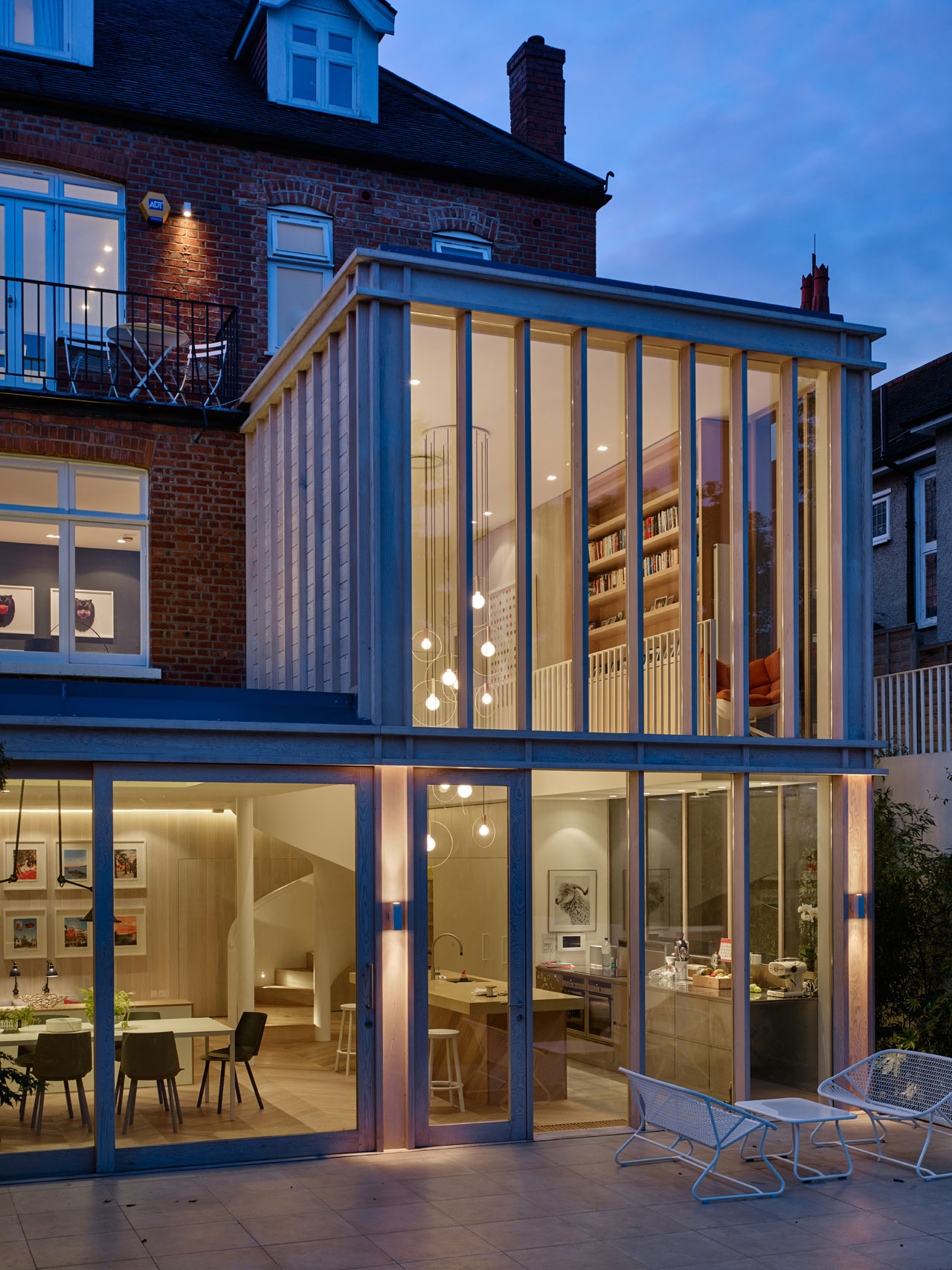 An Elegant Contemporary Home with Striking Edwardian Style in London by Andy Martin Architecture (29)