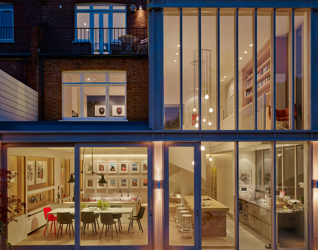 An Elegant Contemporary Home with Striking Edwardian Style in London by Andy Martin Architecture (30)