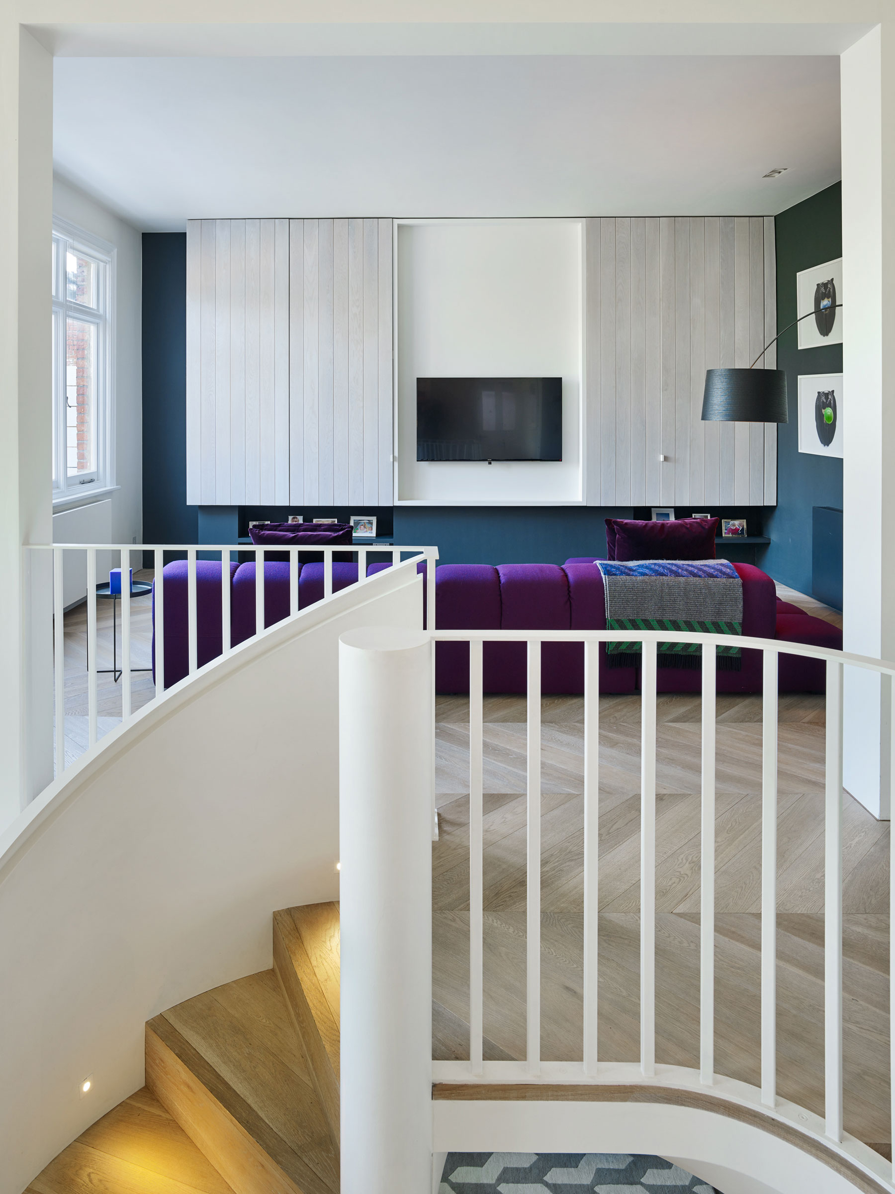 An Elegant Contemporary Home with Striking Edwardian Style in London by Andy Martin Architecture (8)