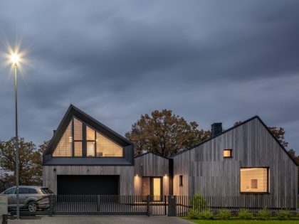 An Elegant Countryside Home for a Large Beautiful Family in Kaunas, Lithuania by ARCHISPEKTRAS (4)