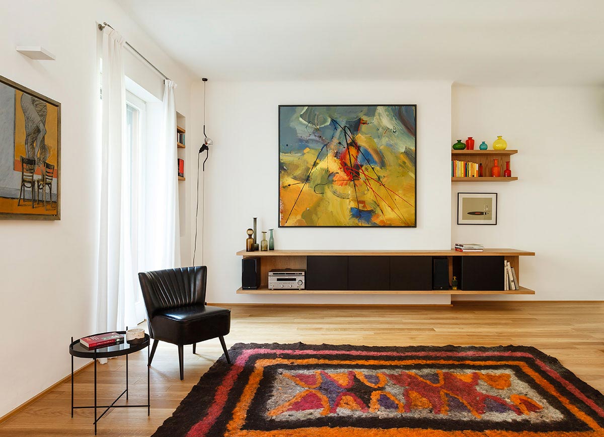 An Elegant Duplex Apartment with Beautiful Interiors in Milan by ACABADOMATE (2)