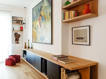 An Elegant Duplex Apartment with Beautiful Interiors in Milan by ACABADOMATE (3)