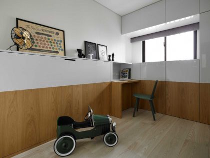 An Elegant and Fascinating Contemporary Home for a Three-Person in New Taipei City by KC Design Studio (10)