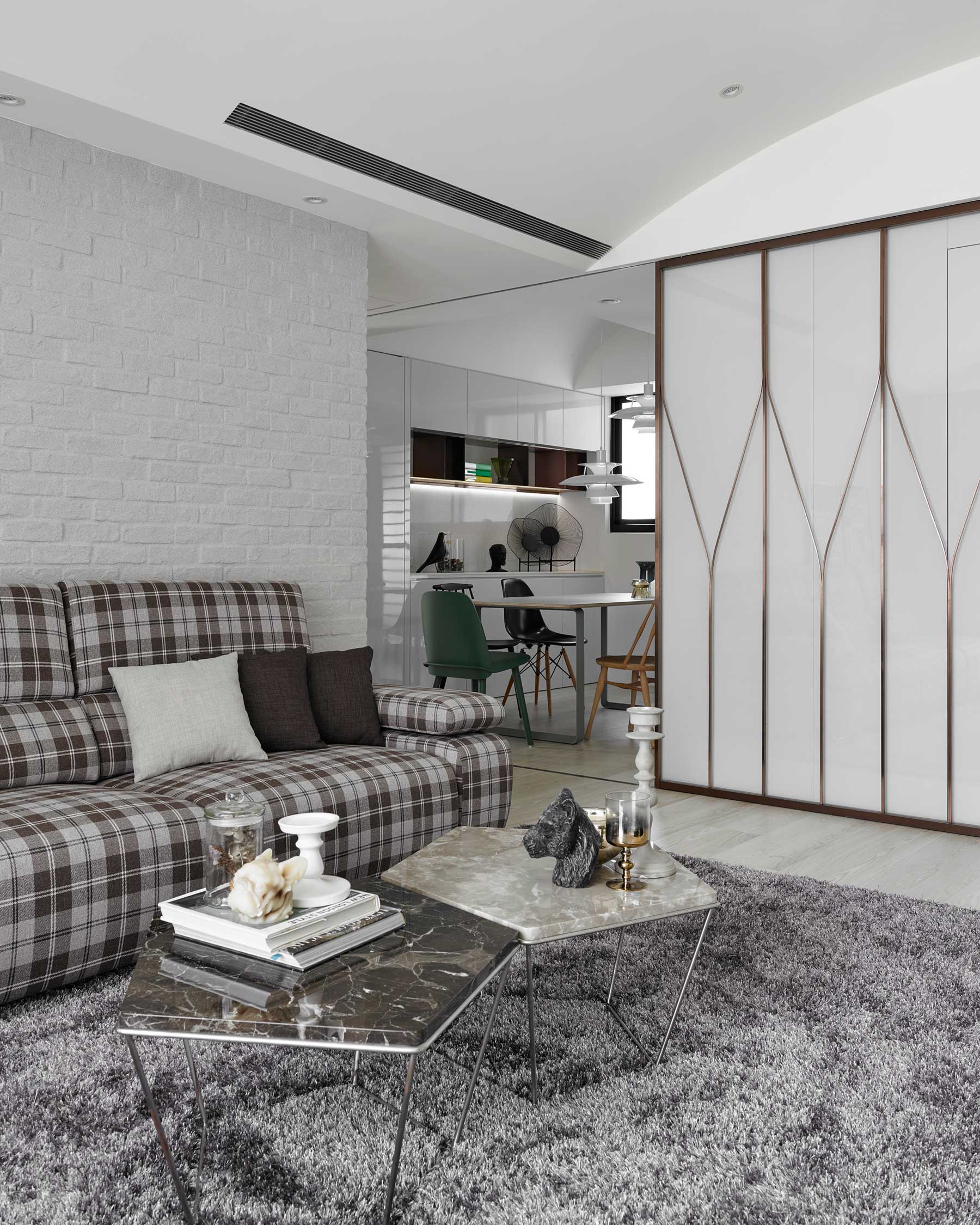 An Elegant and Fascinating Contemporary Home for a Three-Person in New Taipei City by KC Design Studio (2)