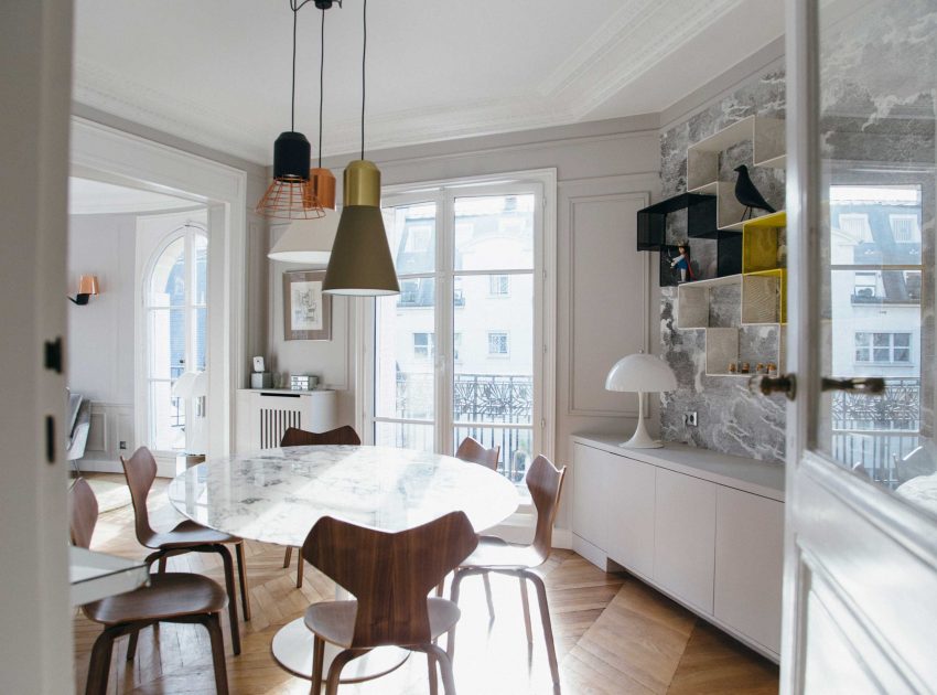 An Elegant and Luminous Contemporary Home in Paris by Camille Hermand Architectures (19)