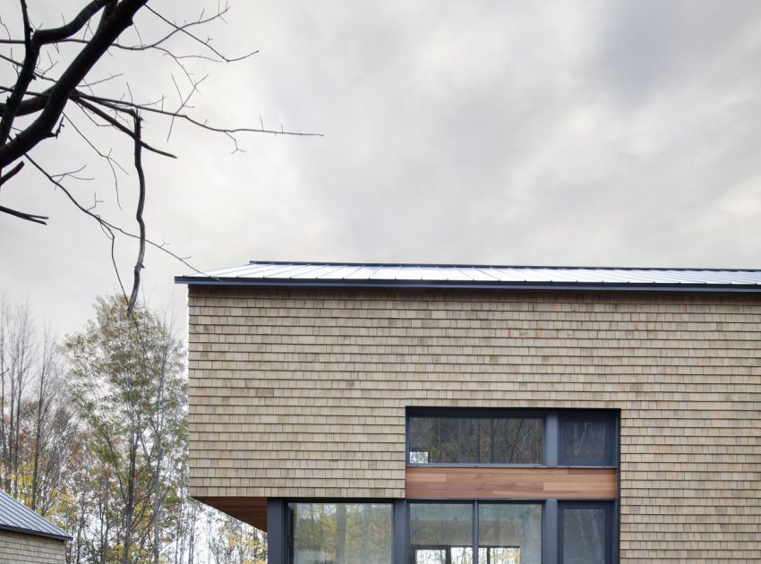 An Elegant and Luminous Contemporary Home in Quebec City by Lechasseur architectes (4)