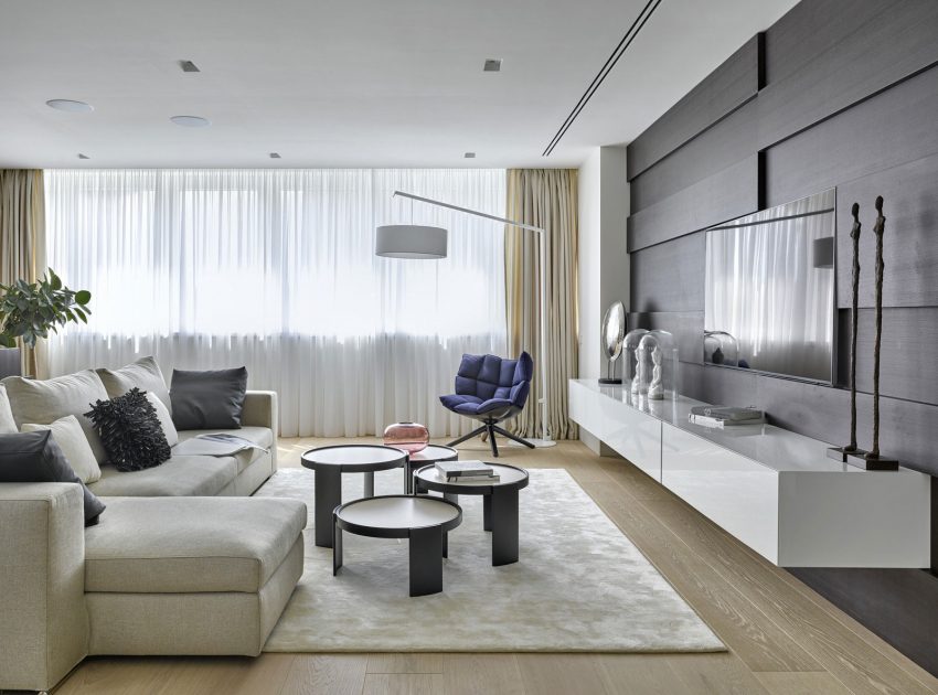 An Elegant and Sophisticated Modern Home for a Pianist in Moscow by Alexandra Fedorova (3)