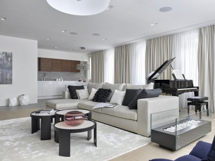 An Elegant and Sophisticated Modern Home for a Pianist in Moscow by Alexandra Fedorova (5)