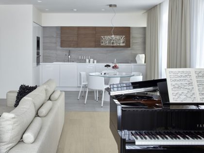 An Elegant and Sophisticated Modern Home for a Pianist in Moscow by Alexandra Fedorova (8)