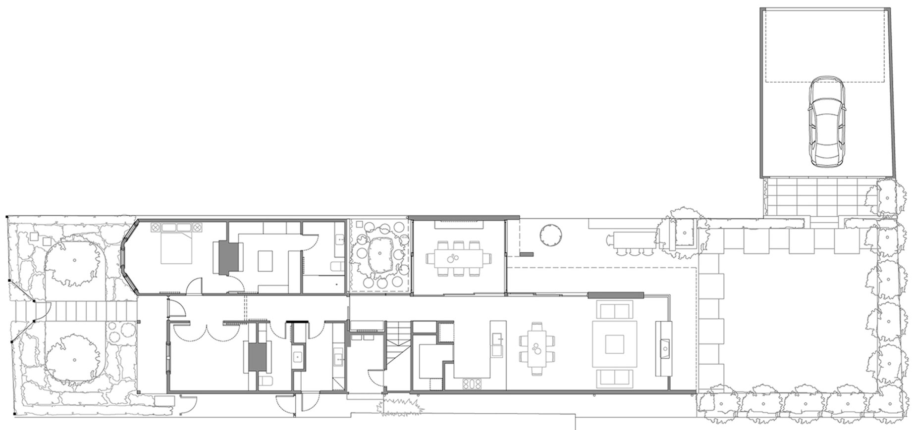 An Elegant and Striking Contemporary Family Home in Melbourne by Mitsouri Architects (15)