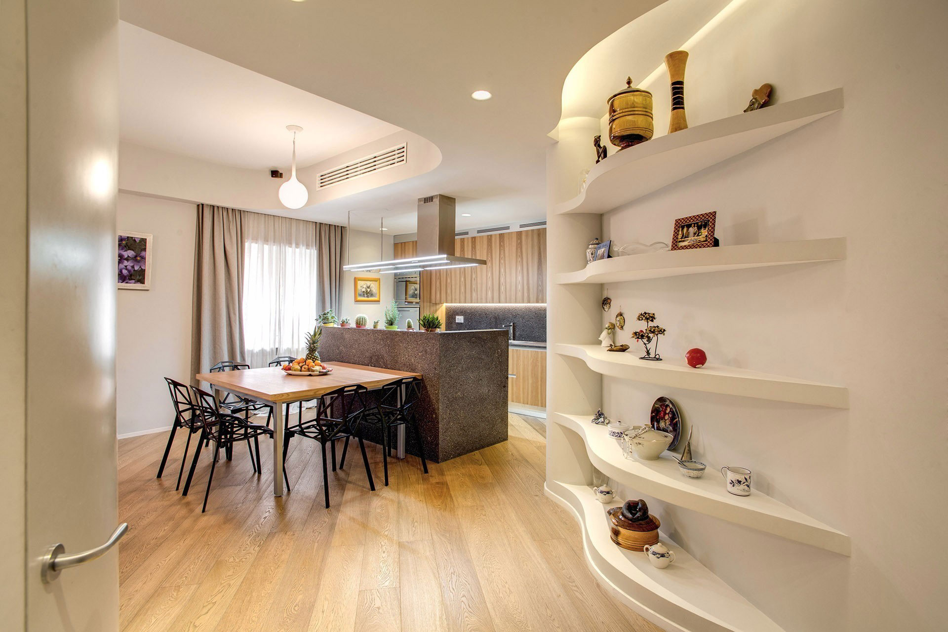 An Elegant and Trendy Contemporary Apartment in Rome by MOB ARCHITECTS (11)