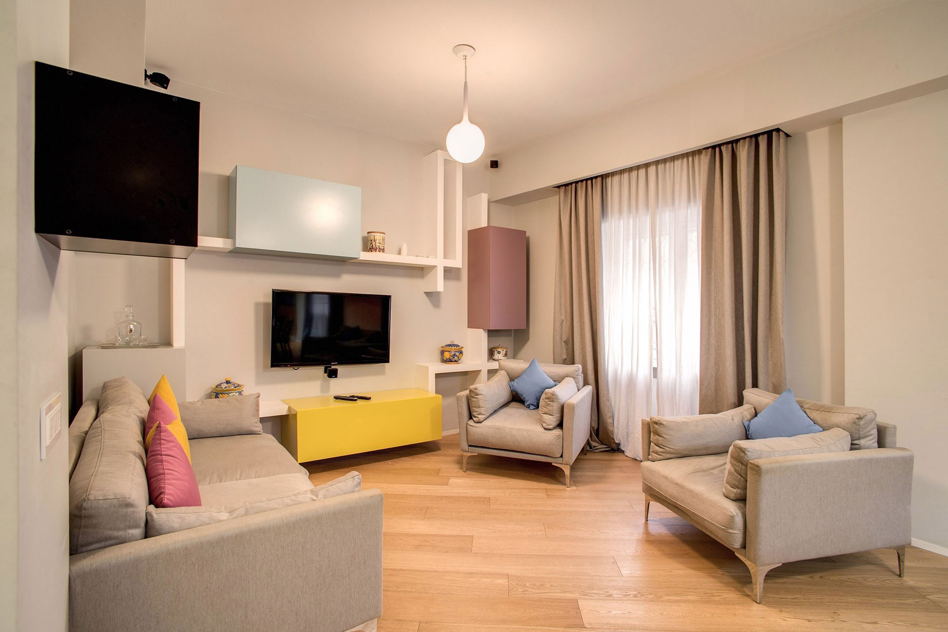 An Elegant and Trendy Contemporary Apartment in Rome by MOB ARCHITECTS (2)