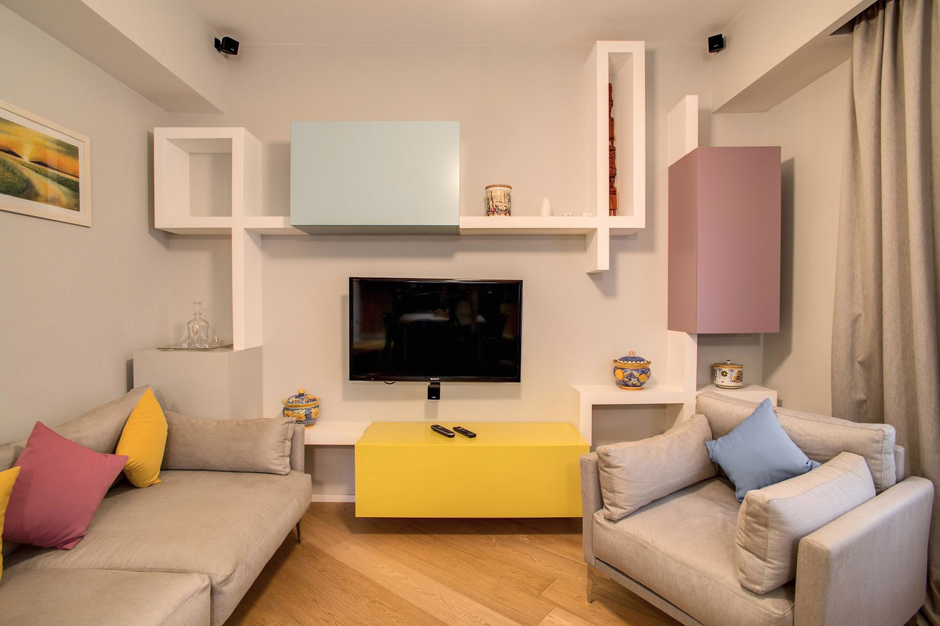 An Elegant and Trendy Contemporary Apartment in Rome by MOB ARCHITECTS (3)