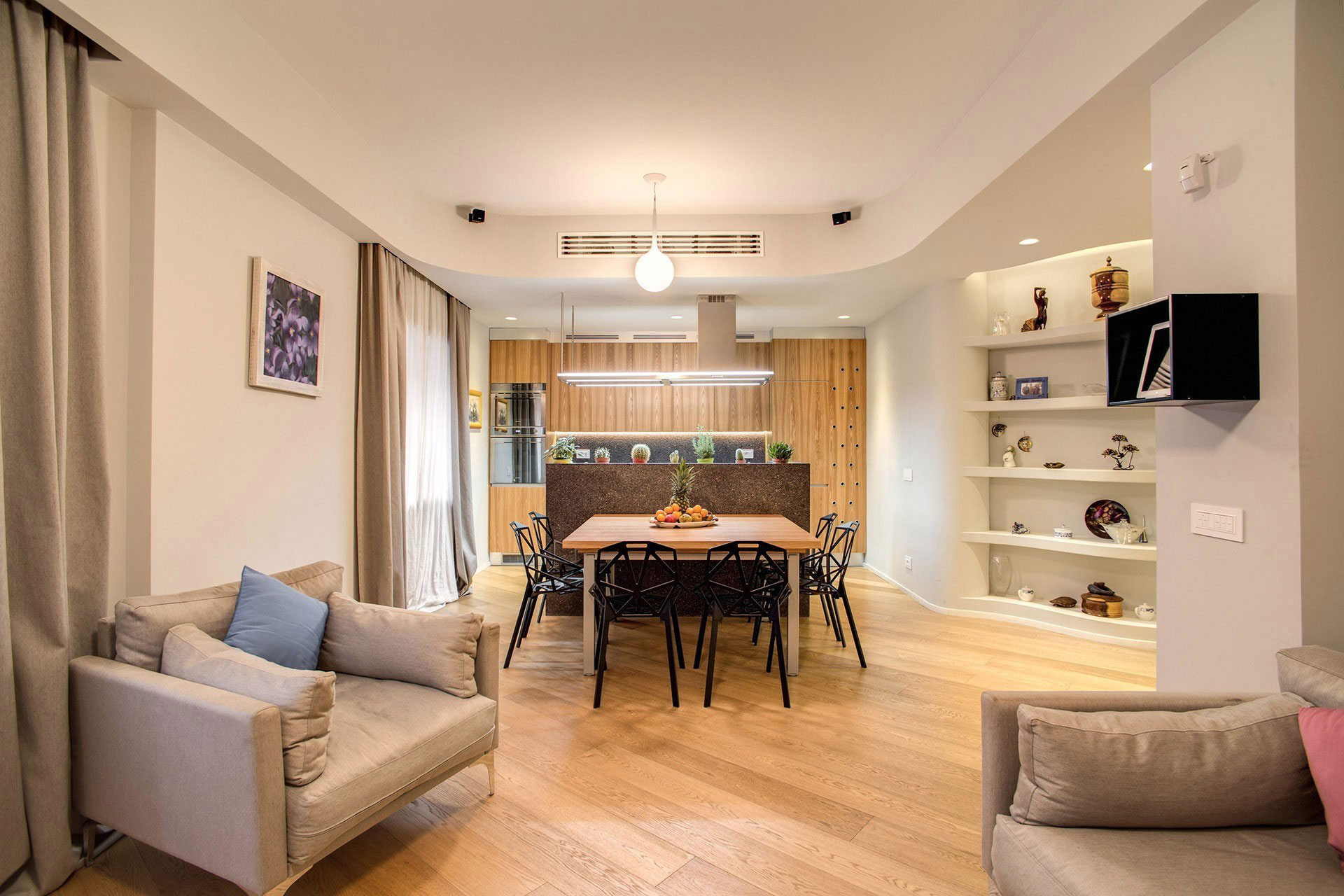 An Elegant and Trendy Contemporary Apartment in Rome by MOB ARCHITECTS (4)