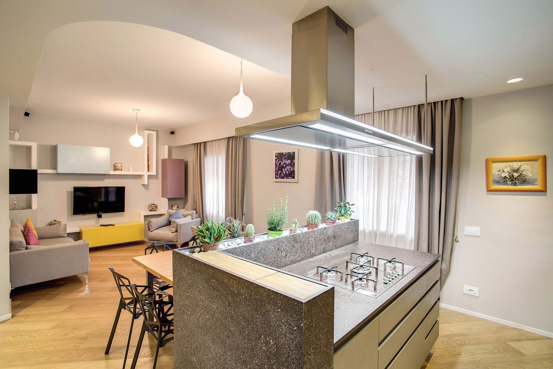 An Elegant and Trendy Contemporary Apartment in Rome by MOB ARCHITECTS (6)