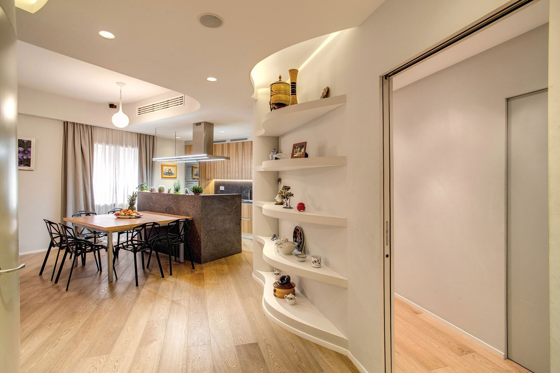 An Elegant and Trendy Contemporary Apartment in Rome by MOB ARCHITECTS (9)