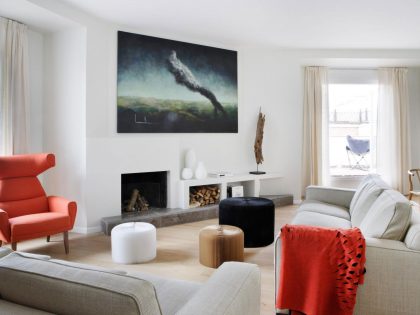 An Elegant and Warm Penthouse with Open Spaces and Functional Interior in Rosales
