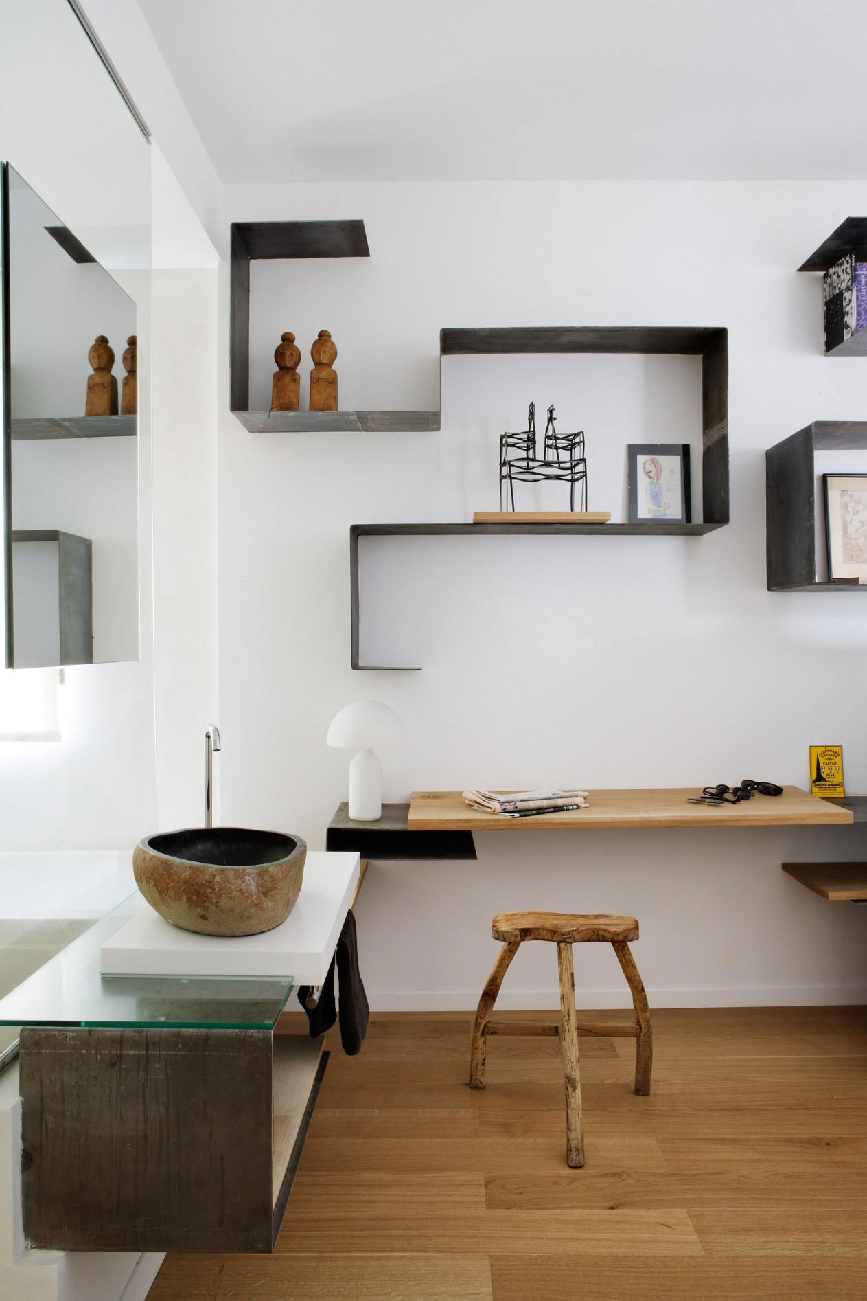 An Elegant and Warm Penthouse with Open Spaces and Functional Interior in Rosales by ÁBATON (11)