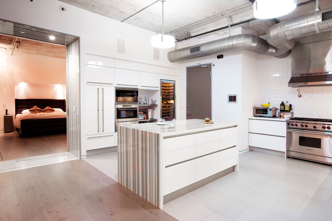 An Elegant and Whimsical Family Loft with Concrete Walls in Los Angeles by CHA:COL (7)