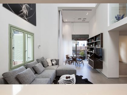 An Exquisite Contemporary Apartment with Comfortable and Relaxed Atmosphere in Tel Aviv
