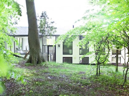 A Beautiful Contemporary Home on a Sloping Forest Lot in Copenhagen, Denmark by NORM Architects (1)
