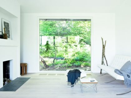 A Beautiful Contemporary Home on a Sloping Forest Lot in Copenhagen, Denmark by NORM Architects (12)