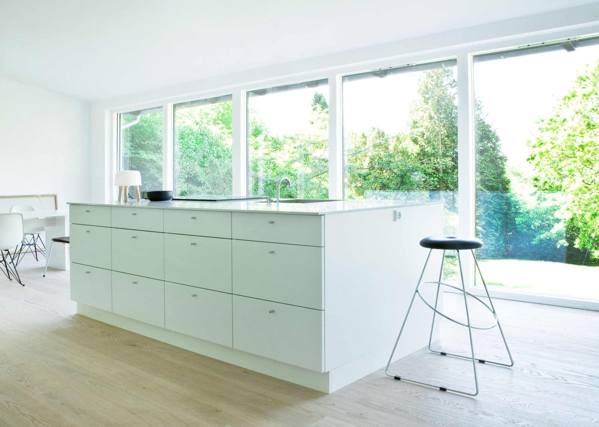 A Beautiful Contemporary Home on a Sloping Forest Lot in Copenhagen, Denmark by NORM Architects (14)