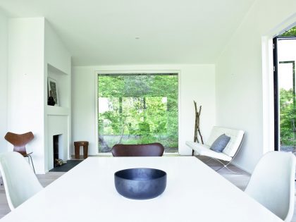 A Beautiful Contemporary Home on a Sloping Forest Lot in Copenhagen, Denmark by NORM Architects (15)