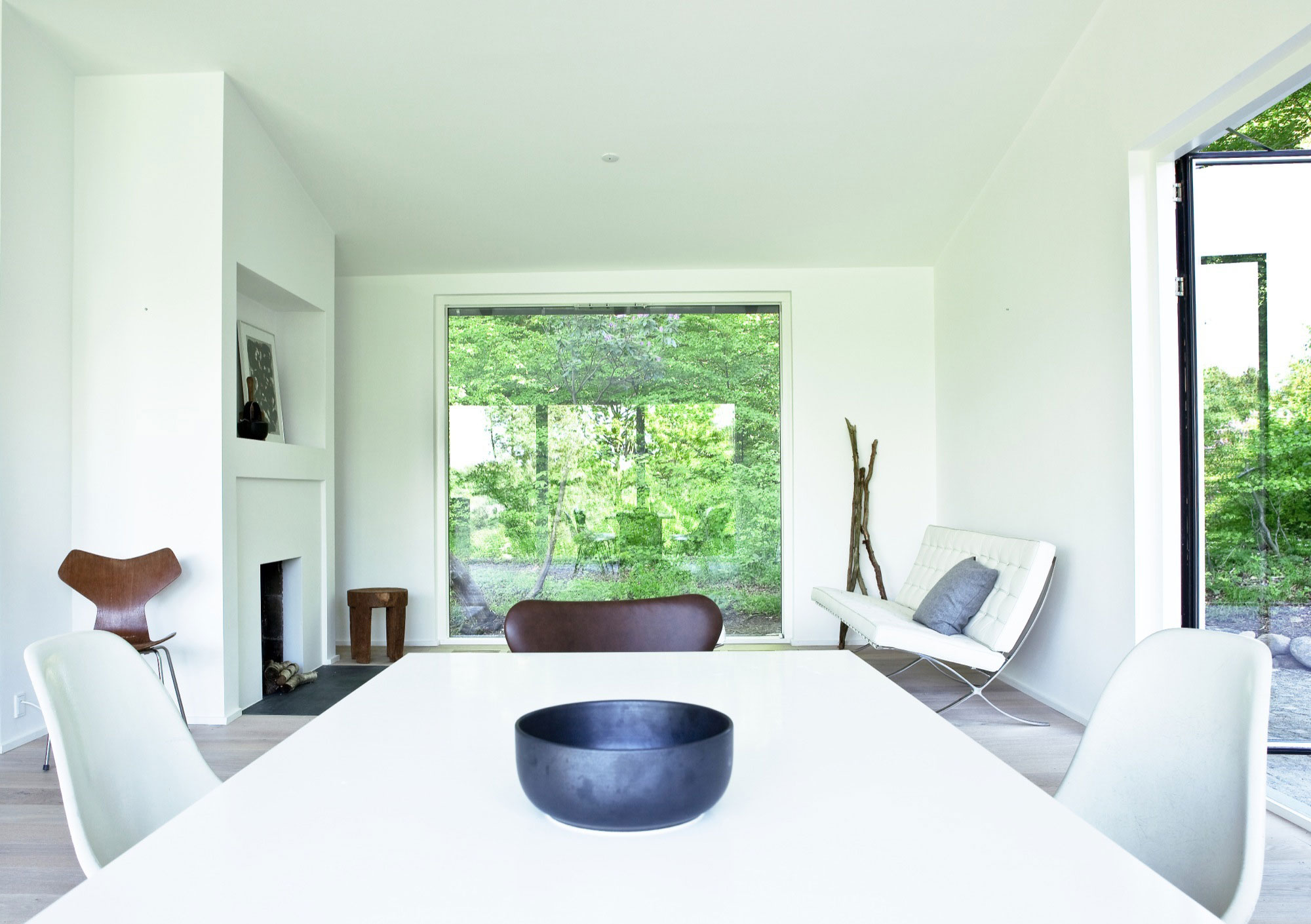 A Beautiful Contemporary Home on a Sloping Forest Lot in Copenhagen, Denmark by NORM Architects (15)