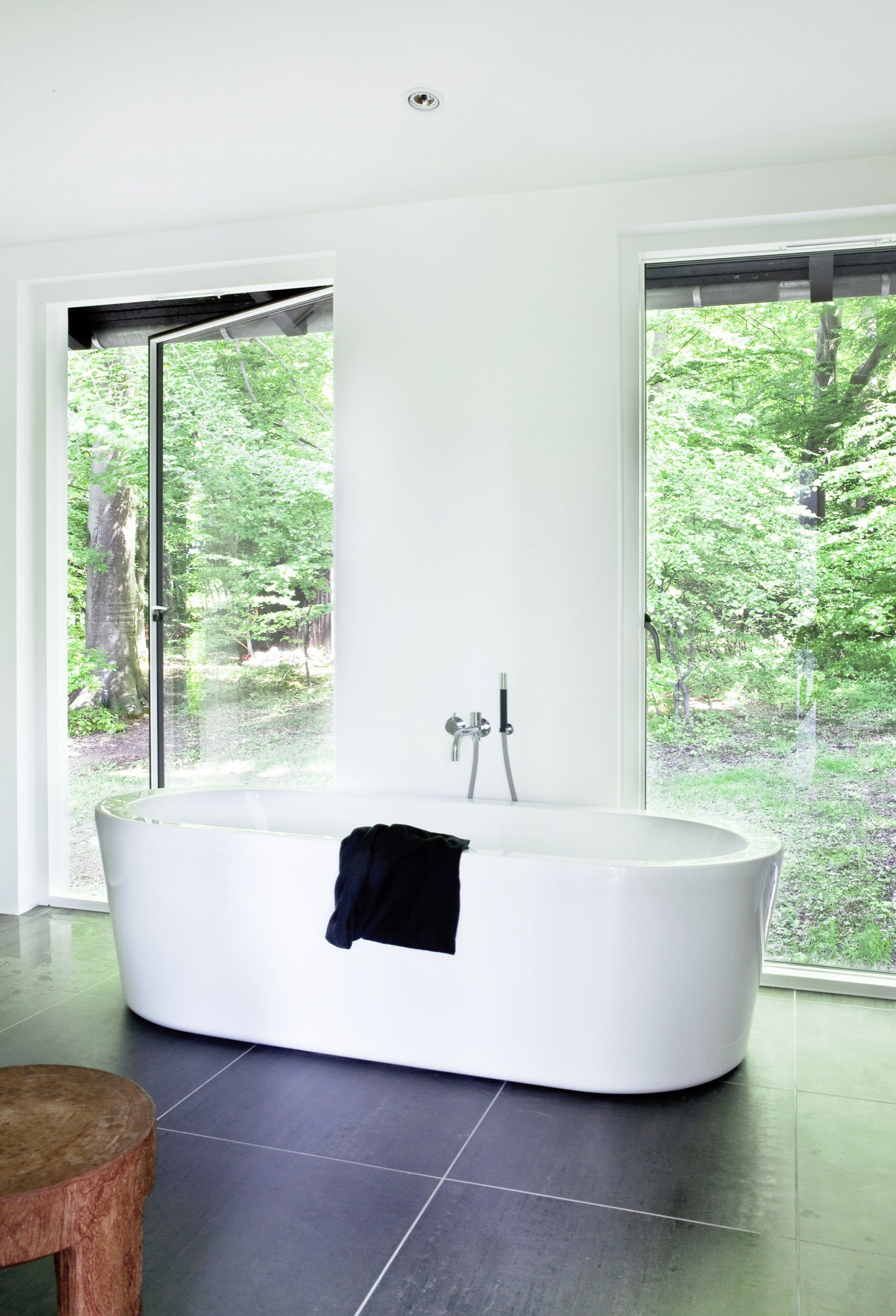 A Beautiful Contemporary Home on a Sloping Forest Lot in Copenhagen, Denmark by NORM Architects (18)