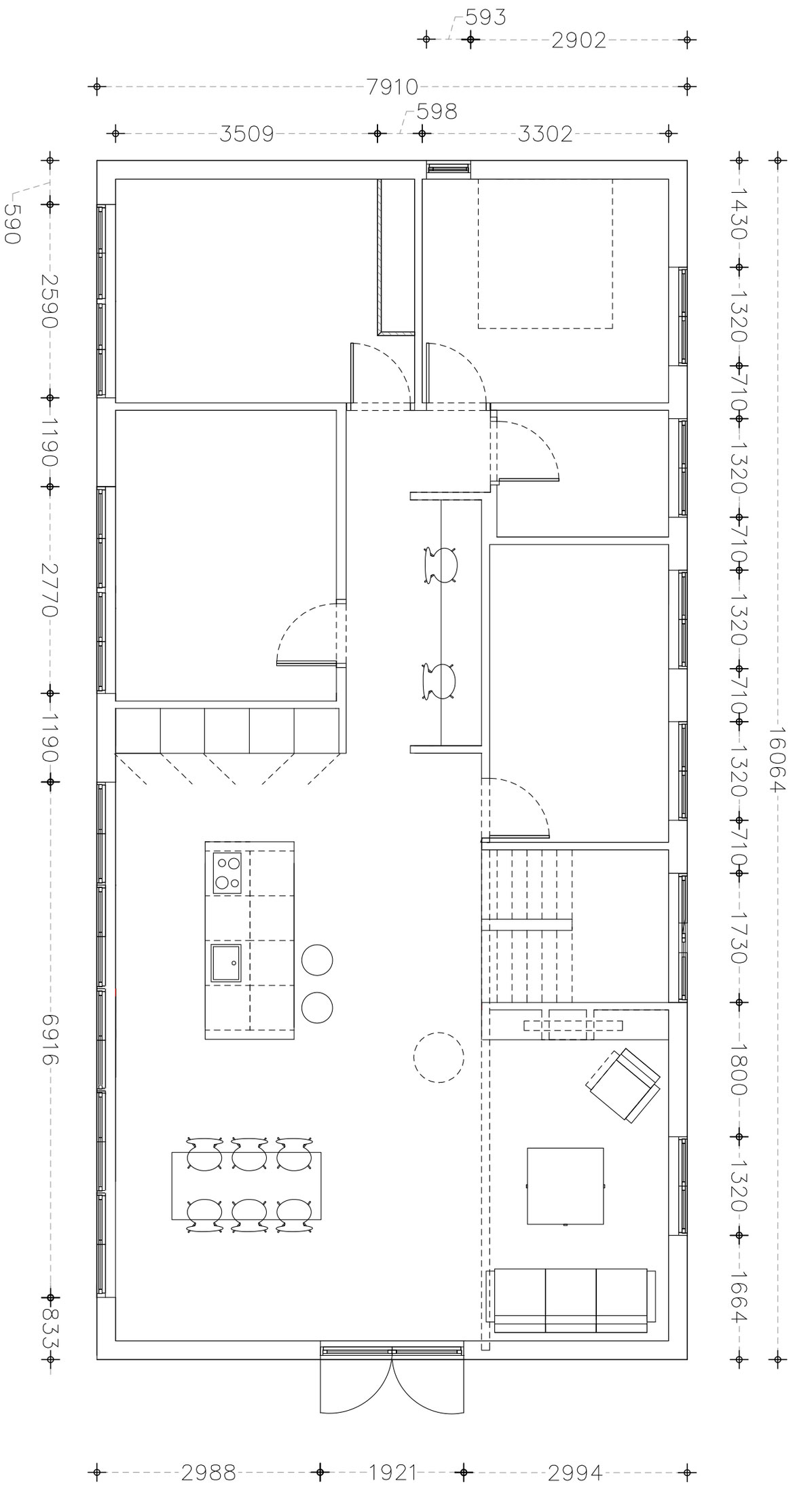 A Beautiful Contemporary Home on a Sloping Forest Lot in Copenhagen, Denmark by NORM Architects (19)