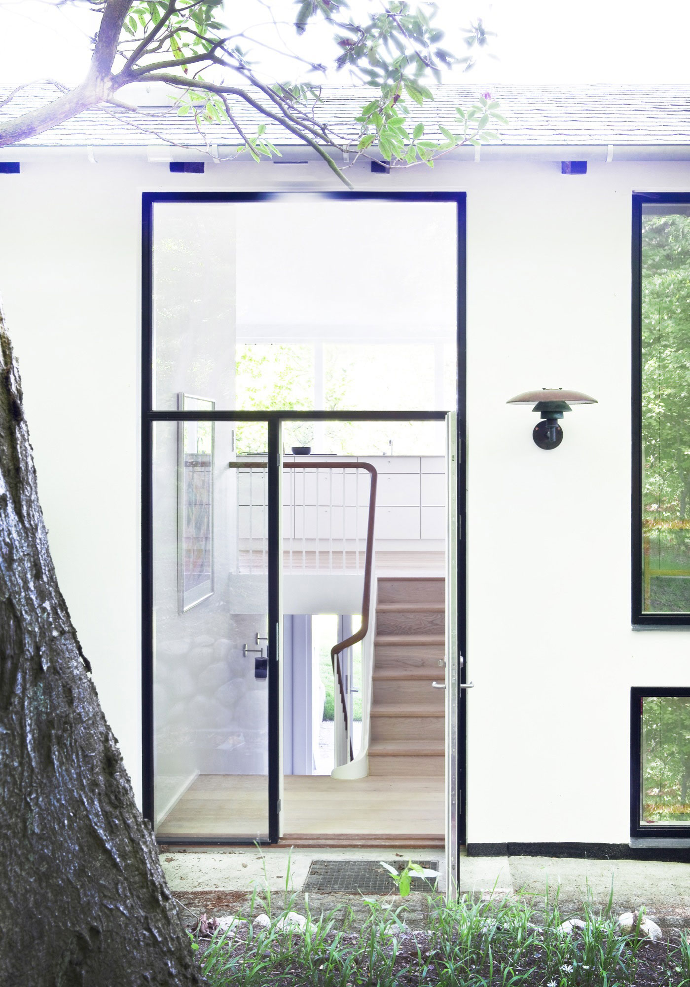 A Beautiful Contemporary Home on a Sloping Forest Lot in Copenhagen, Denmark by NORM Architects (3)