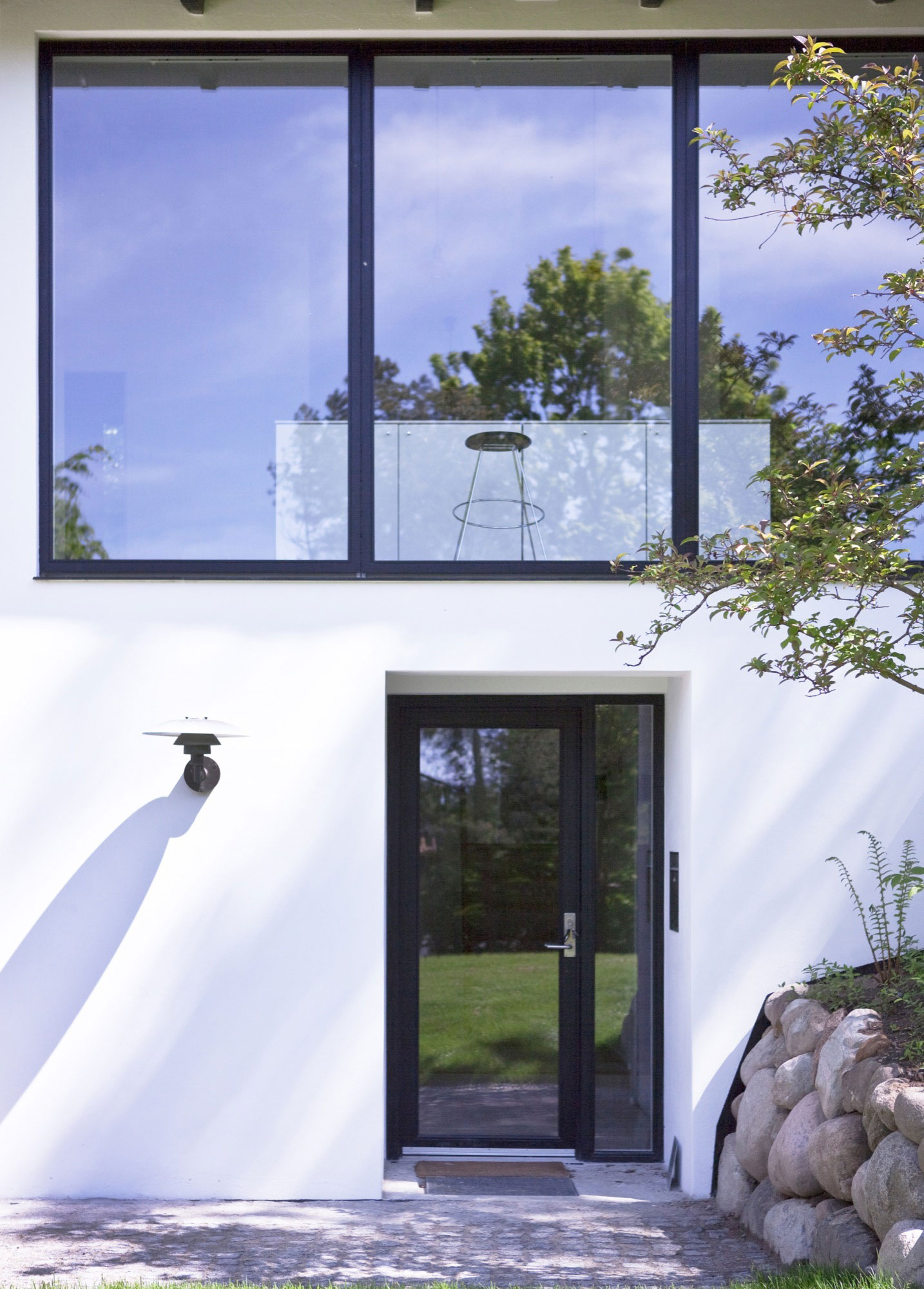 A Beautiful Contemporary Home on a Sloping Forest Lot in Copenhagen, Denmark by NORM Architects (5)