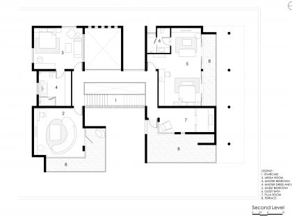 A Beautiful Contemporary House with Simplicity and Elegance in Bangalore, India by Abin Design Studio (30)