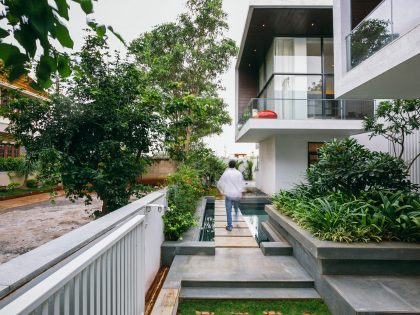 A Beautiful Contemporary House with Simplicity and Elegance in Bangalore, India by Abin Design Studio (5)