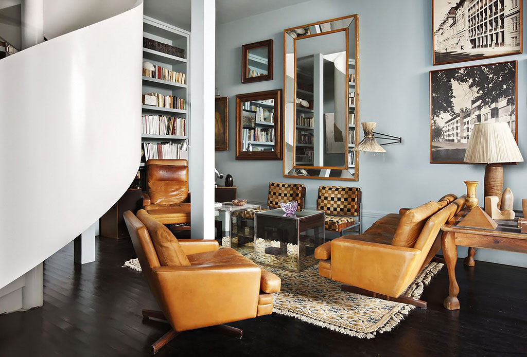 A Beautiful and Eclectic Apartment Full of Contrasts in Madrid, Spain by Lorenzo Castillo (1)