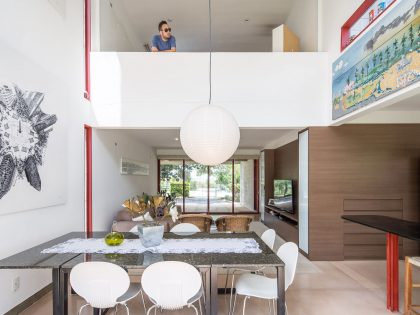 A Bright Contemporary Home From Concrete, Metal and Glass in Brasilia by LAB606 (13)